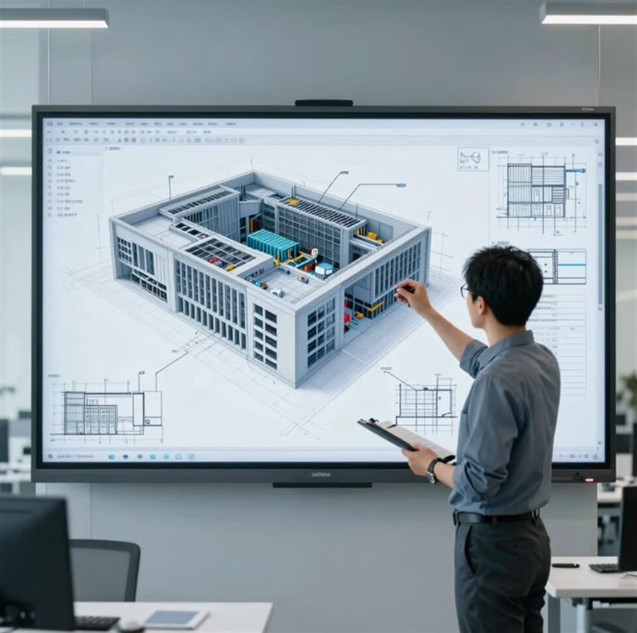 Planeación digital de un sistema de seguridad electrónica sobre un modelo 3D del edificio